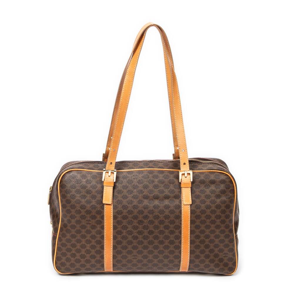 Celine Vintage Duffle Bag Macadam #311225C51B
